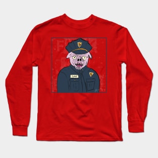 Officer A. Hole Long Sleeve T-Shirt